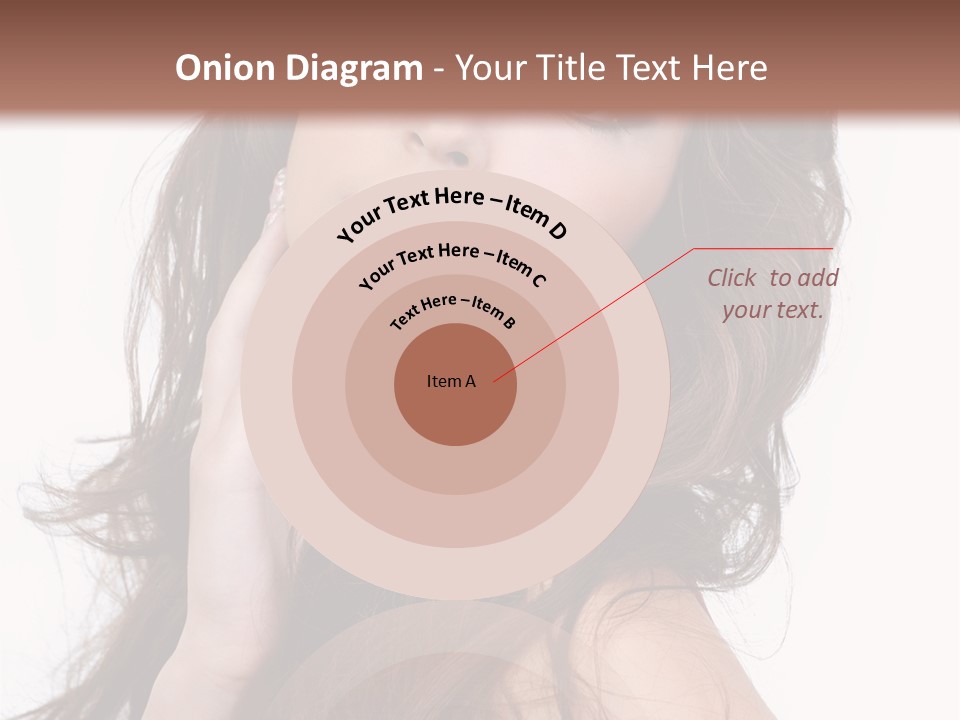 Clothes Ringlet Eye PowerPoint Template