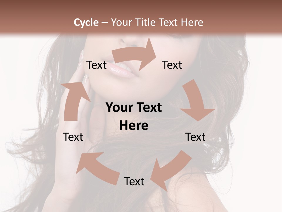 Clothes Ringlet Eye PowerPoint Template