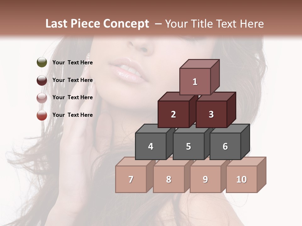 Clothes Ringlet Eye PowerPoint Template