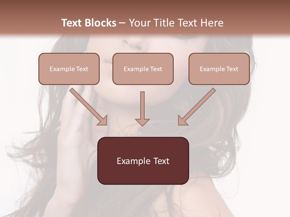 Clothes Ringlet Eye PowerPoint Template