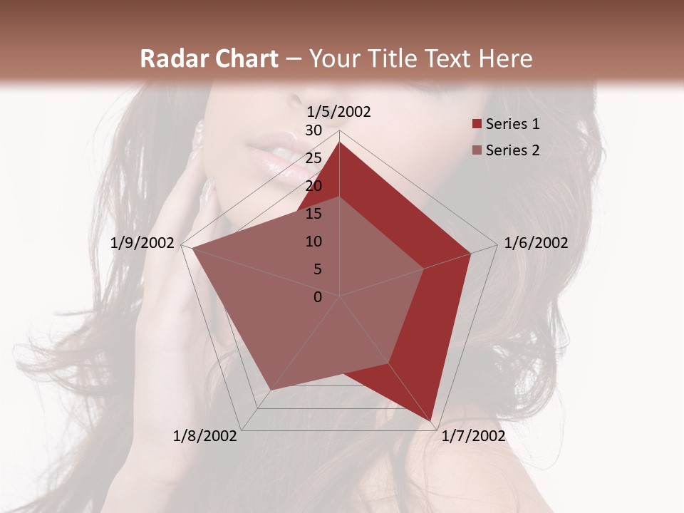 Clothes Ringlet Eye PowerPoint Template