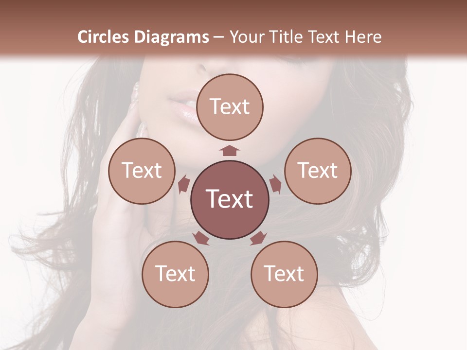 Clothes Ringlet Eye PowerPoint Template