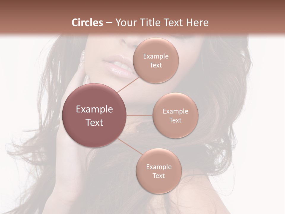 Clothes Ringlet Eye PowerPoint Template