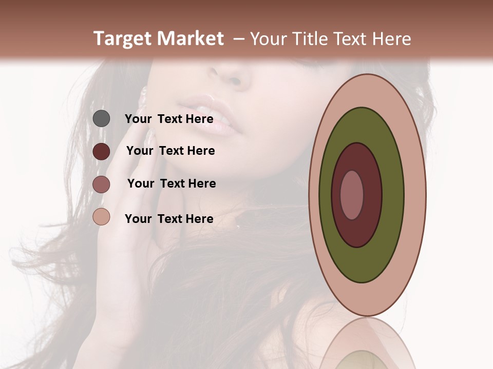 Clothes Ringlet Eye PowerPoint Template