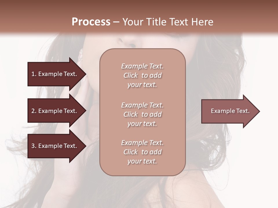 Clothes Ringlet Eye PowerPoint Template