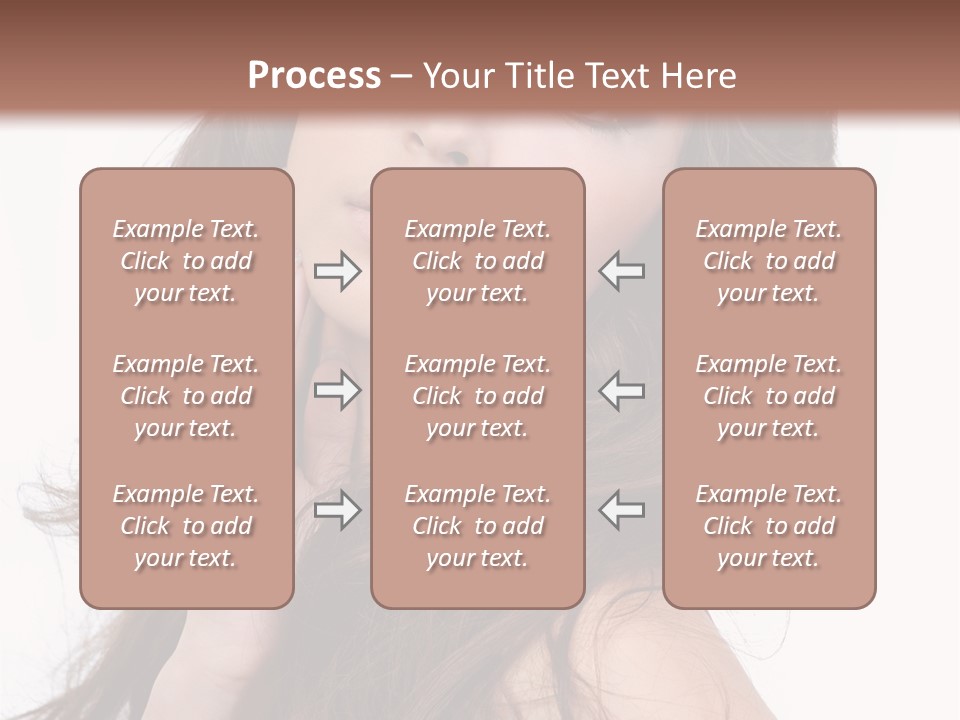 Clothes Ringlet Eye PowerPoint Template