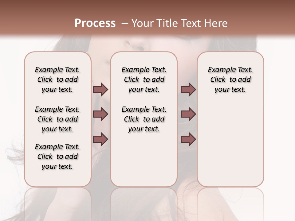 Clothes Ringlet Eye PowerPoint Template