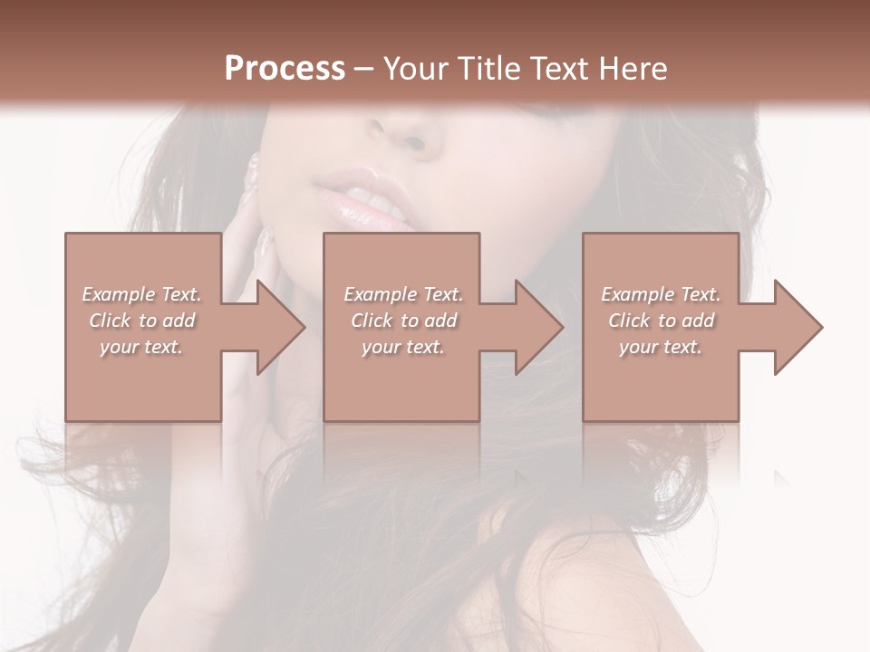 Clothes Ringlet Eye PowerPoint Template