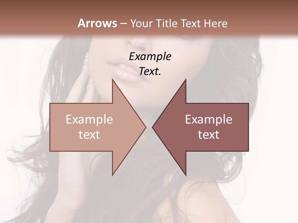 Clothes Ringlet Eye PowerPoint Template