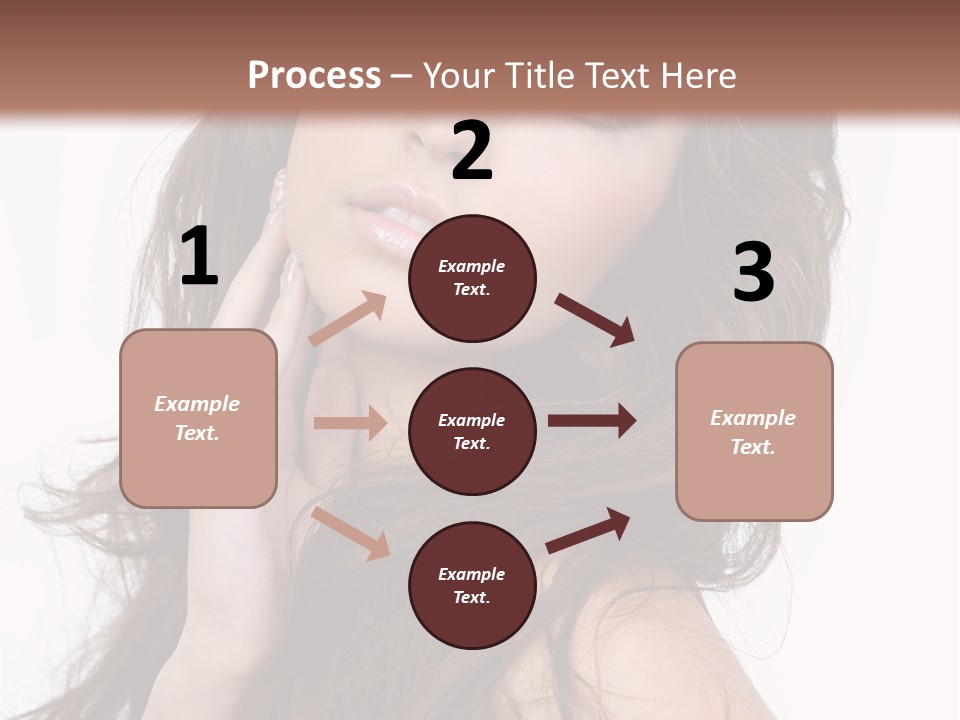 Clothes Ringlet Eye PowerPoint Template