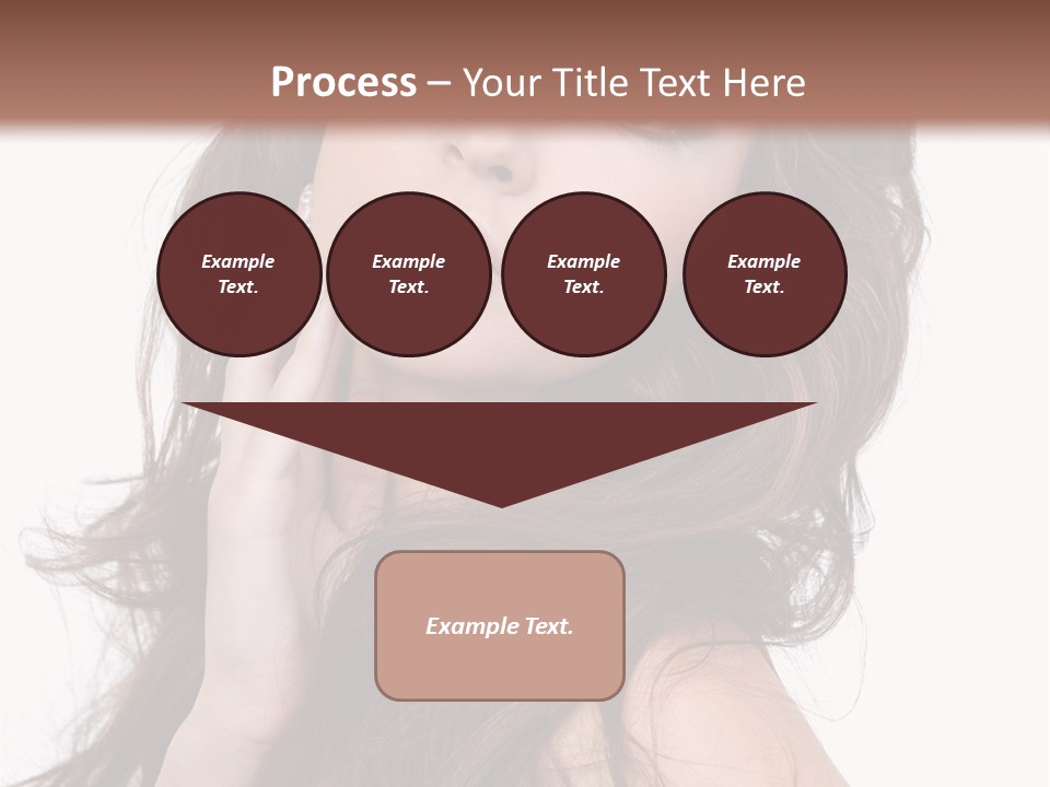 Clothes Ringlet Eye PowerPoint Template