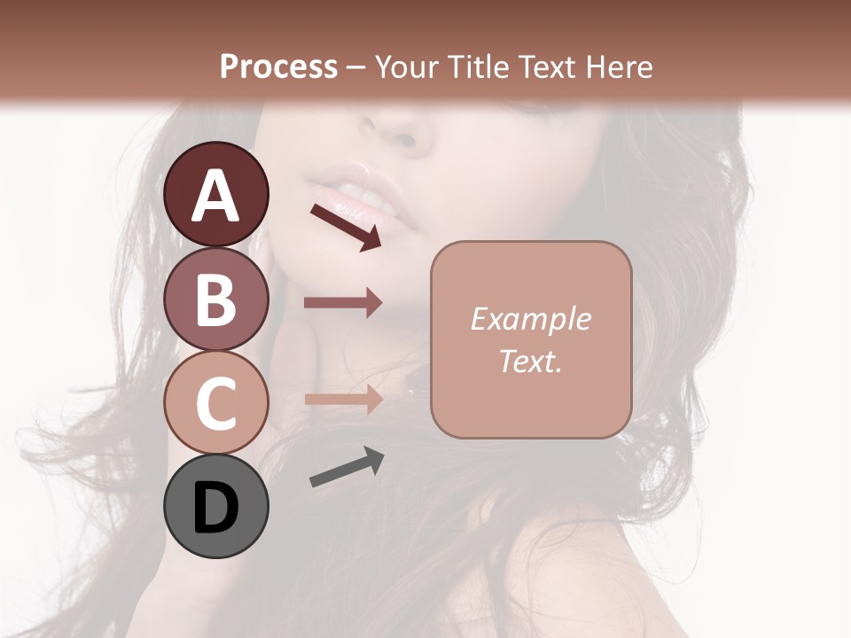 Clothes Ringlet Eye PowerPoint Template