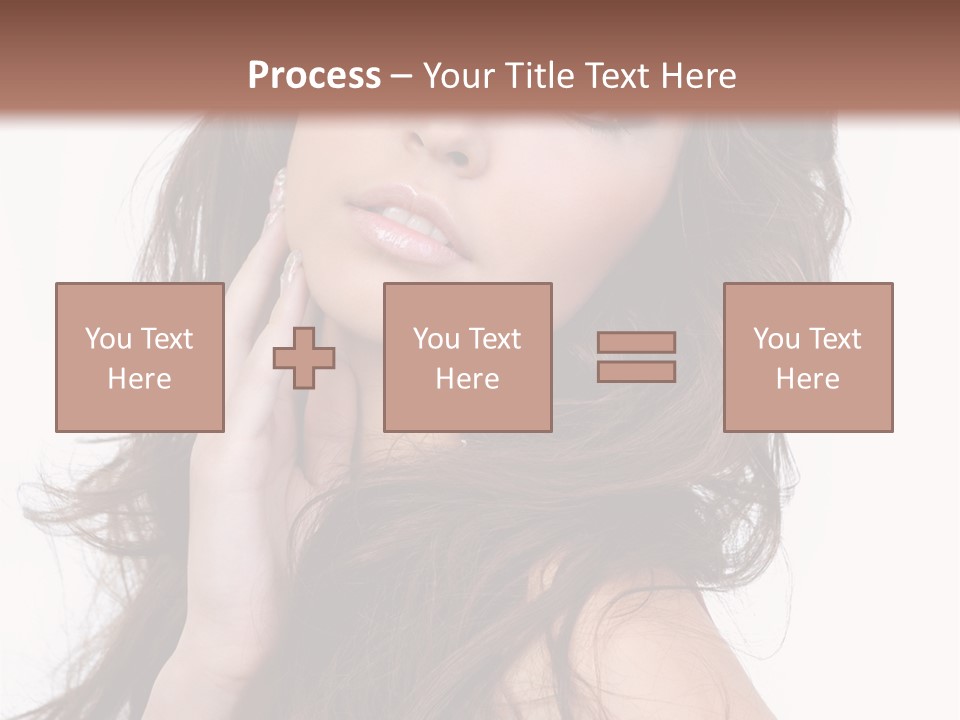 Clothes Ringlet Eye PowerPoint Template