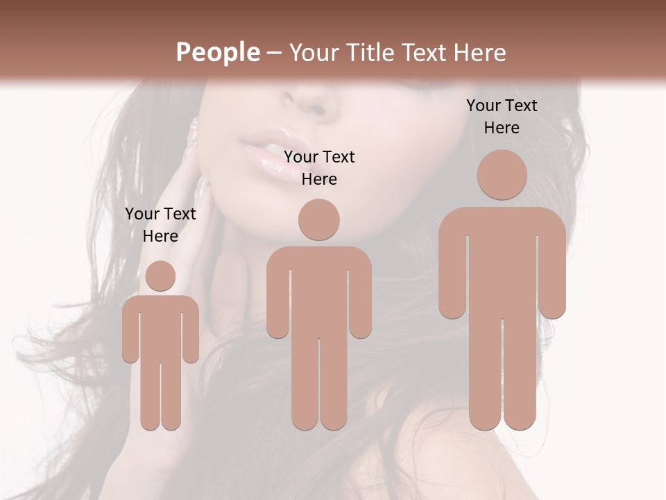 Clothes Ringlet Eye PowerPoint Template