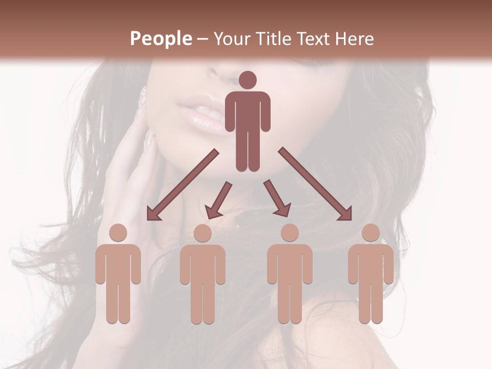 Clothes Ringlet Eye PowerPoint Template