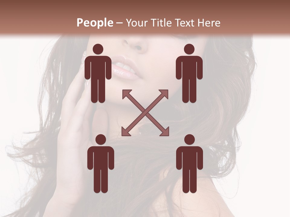 Clothes Ringlet Eye PowerPoint Template