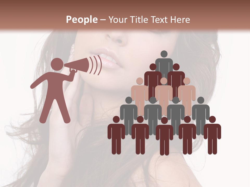 Clothes Ringlet Eye PowerPoint Template