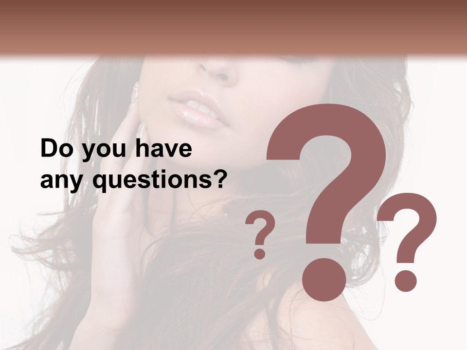 Clothes Ringlet Eye PowerPoint Template