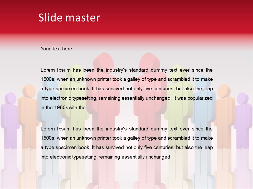 Occupation Union Group PowerPoint Template