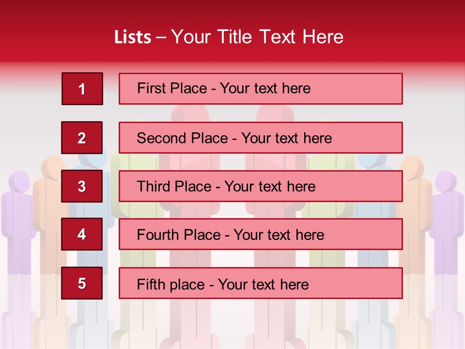 Occupation Union Group PowerPoint Template