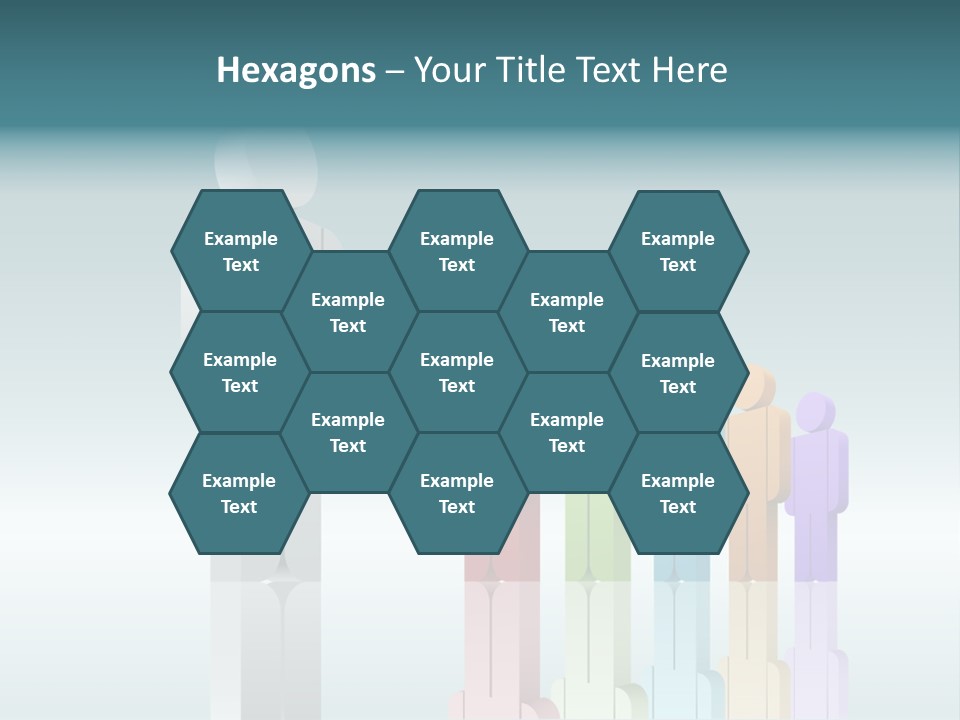 Success Men Crowd PowerPoint Template