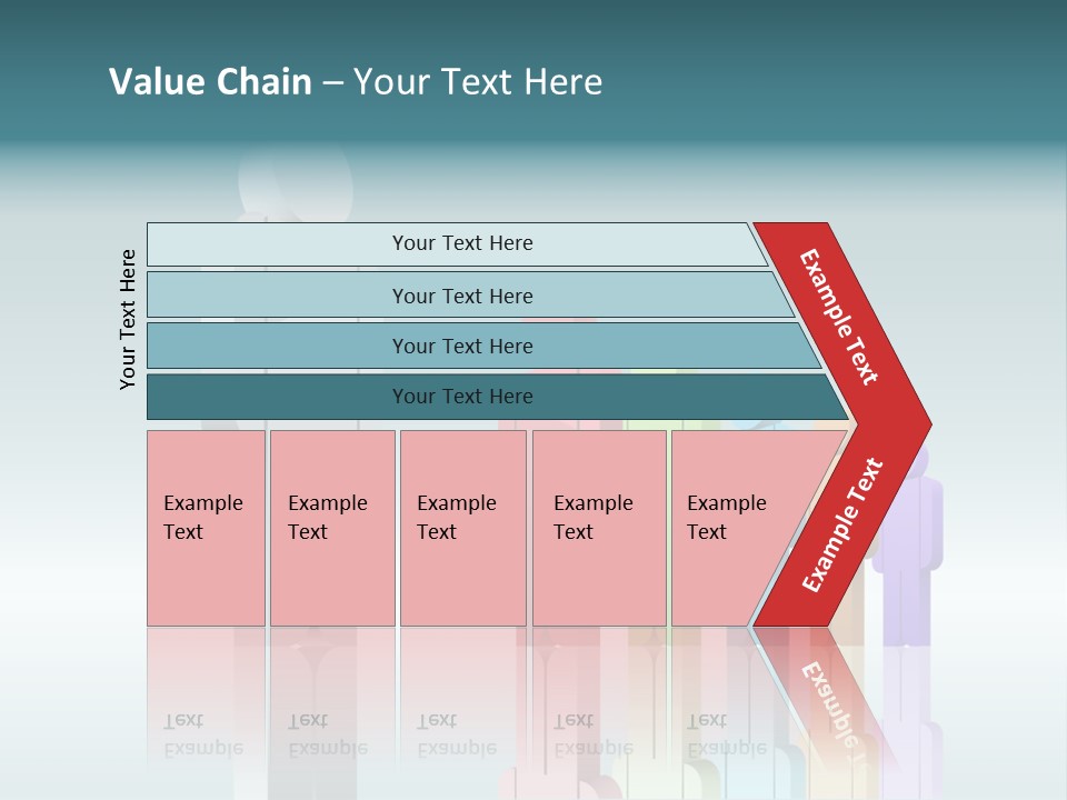 Success Men Crowd PowerPoint Template