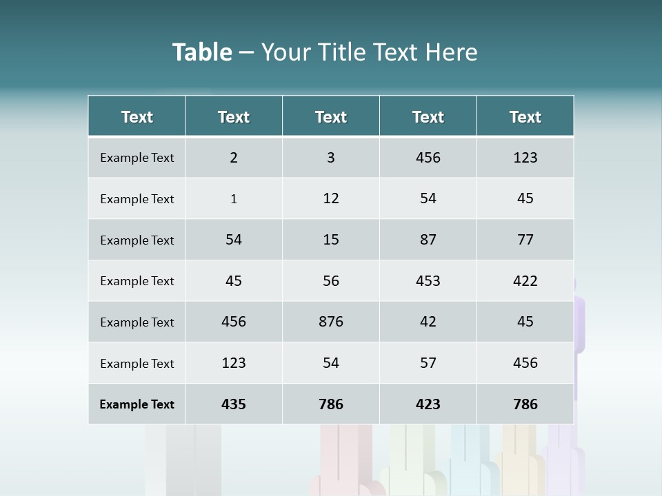 Success Men Crowd PowerPoint Template