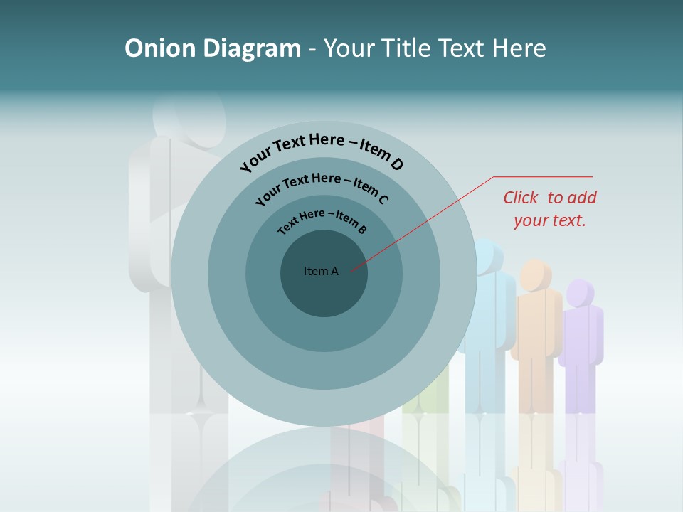 Success Men Crowd PowerPoint Template