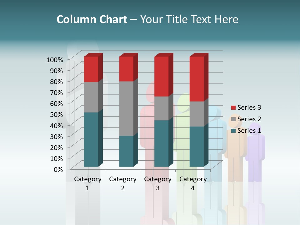 Success Men Crowd PowerPoint Template