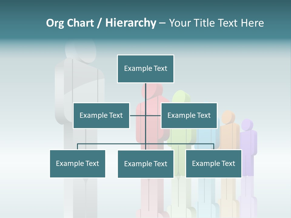 Success Men Crowd PowerPoint Template