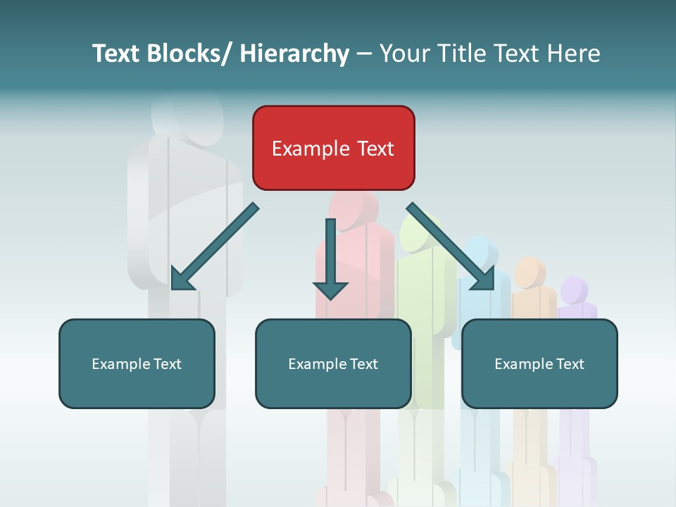 Success Men Crowd PowerPoint Template