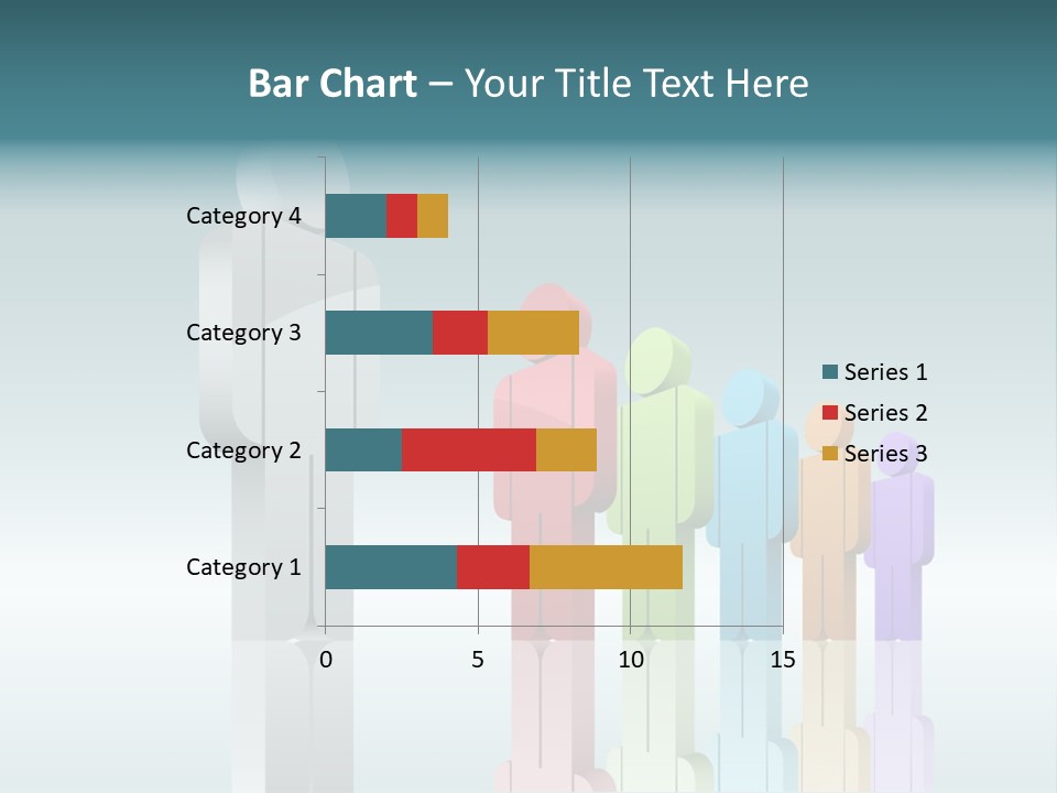 Success Men Crowd PowerPoint Template