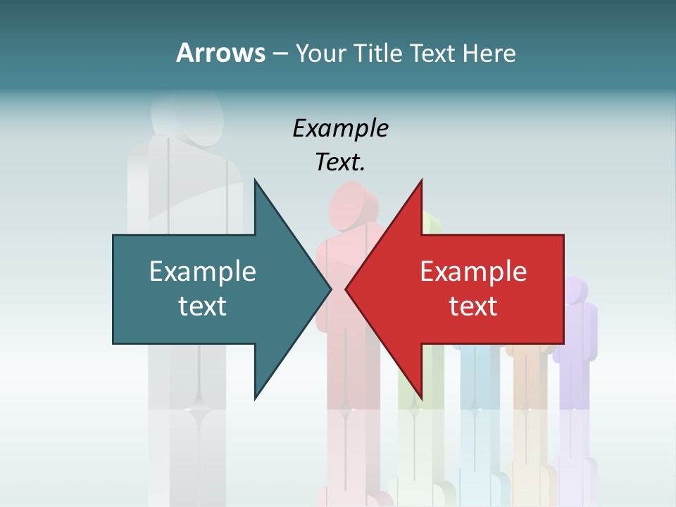 Success Men Crowd PowerPoint Template