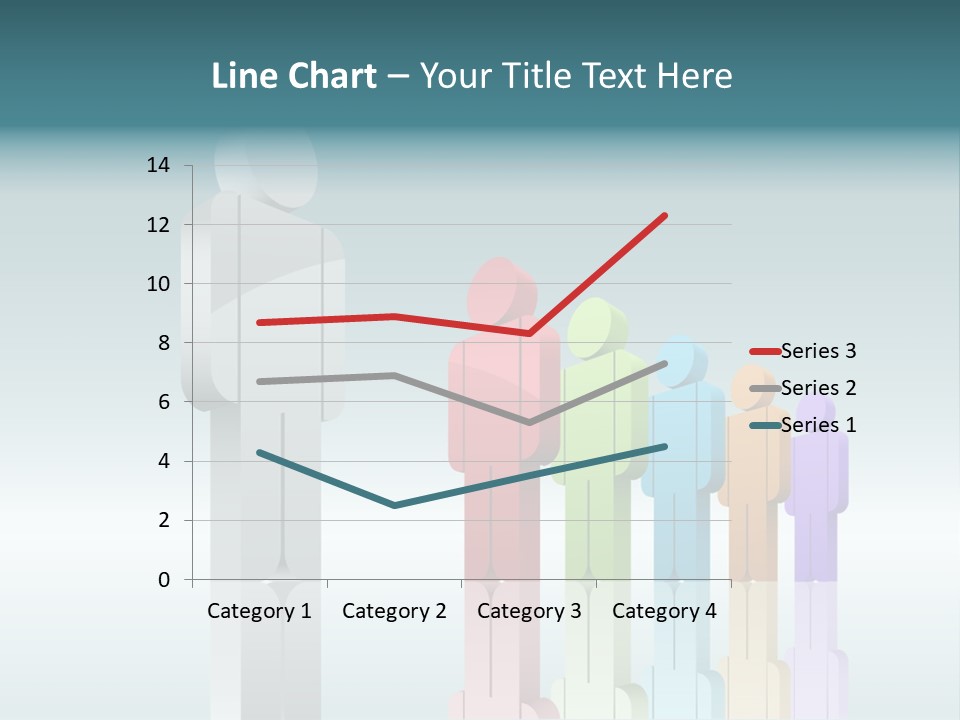 Success Men Crowd PowerPoint Template
