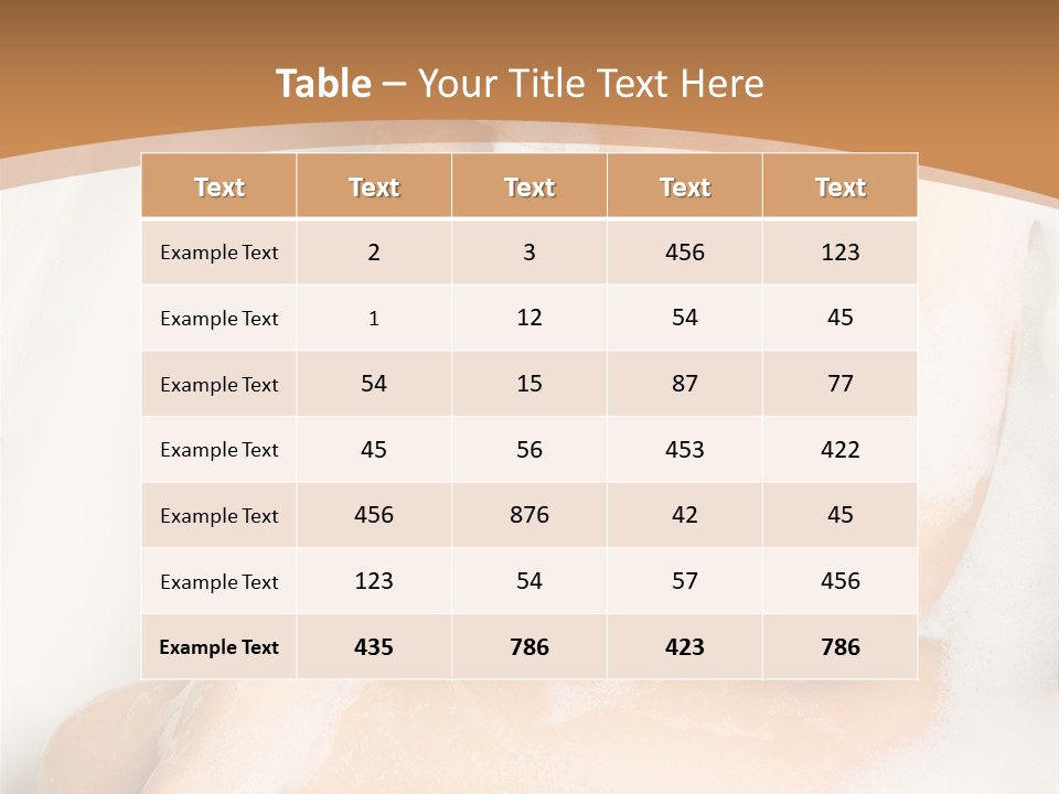 A Woman Sitting In A Bathtub With Foam On Her Feet PowerPoint Template