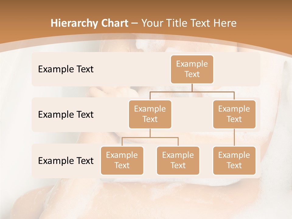 A Woman Sitting In A Bathtub With Foam On Her Feet PowerPoint Template