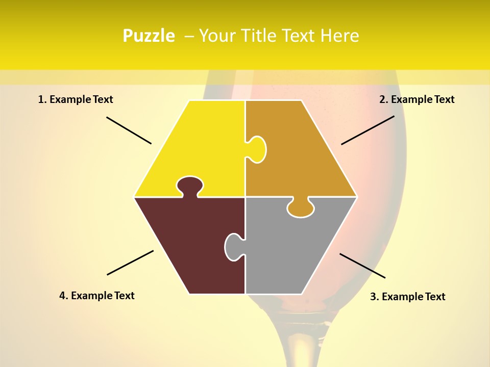 Golden White Pub PowerPoint Template