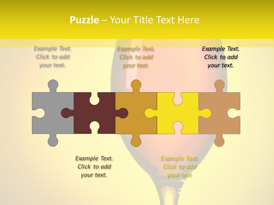 Golden White Pub PowerPoint Template