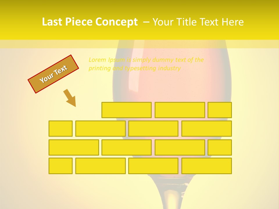 Golden White Pub PowerPoint Template