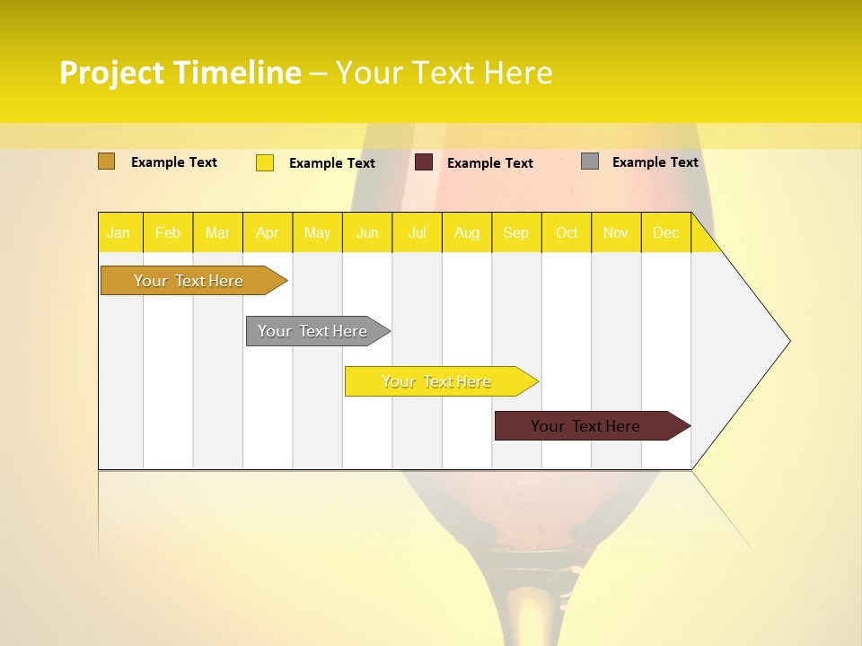 Golden White Pub PowerPoint Template