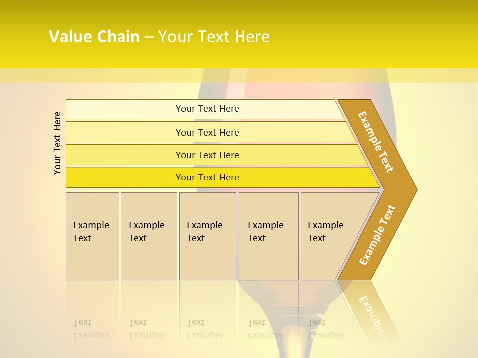 Golden White Pub PowerPoint Template