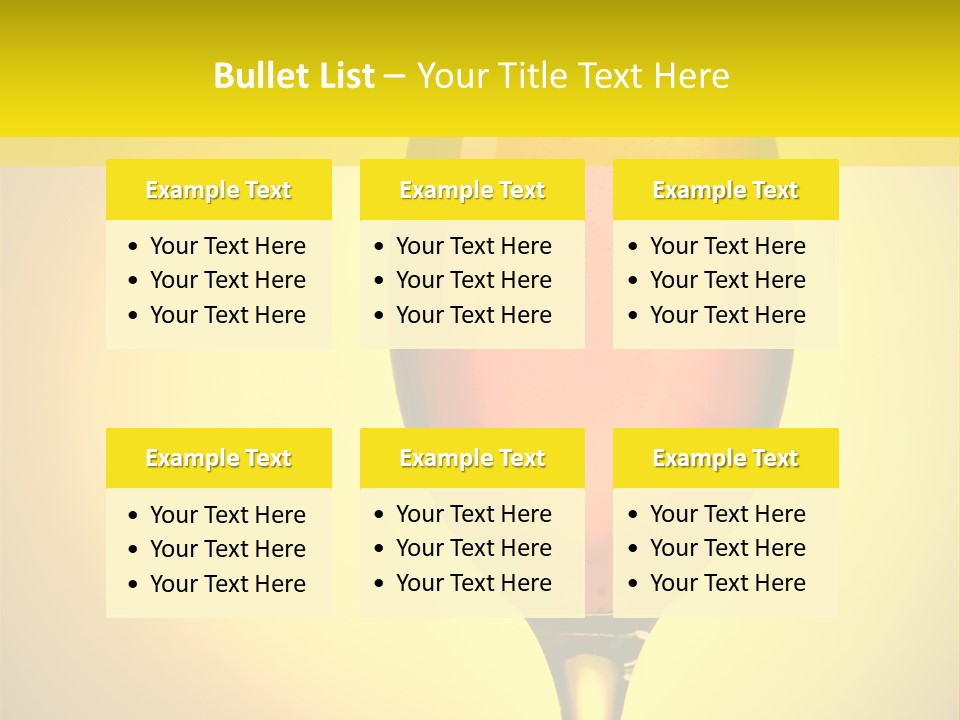 Golden White Pub PowerPoint Template