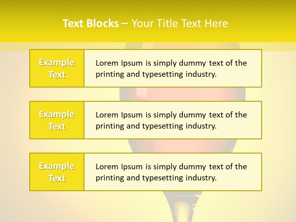 Golden White Pub PowerPoint Template
