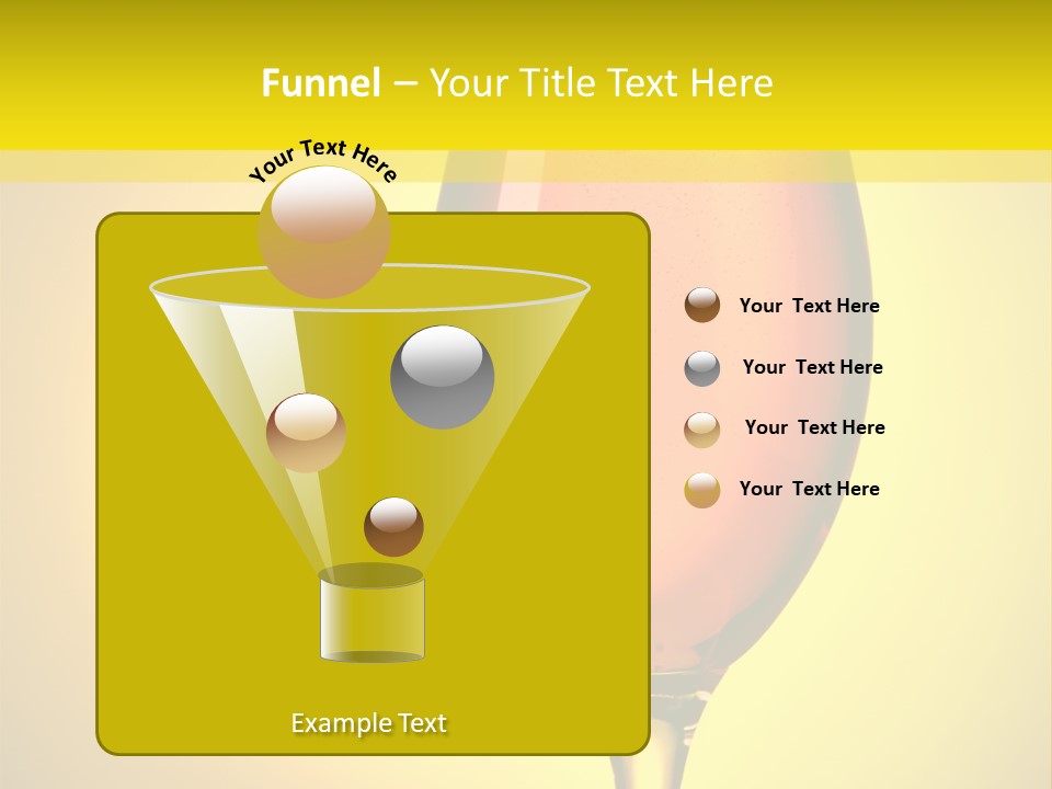 Golden White Pub PowerPoint Template