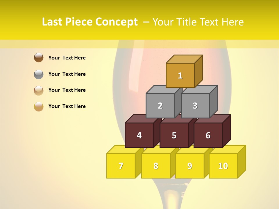 Golden White Pub PowerPoint Template