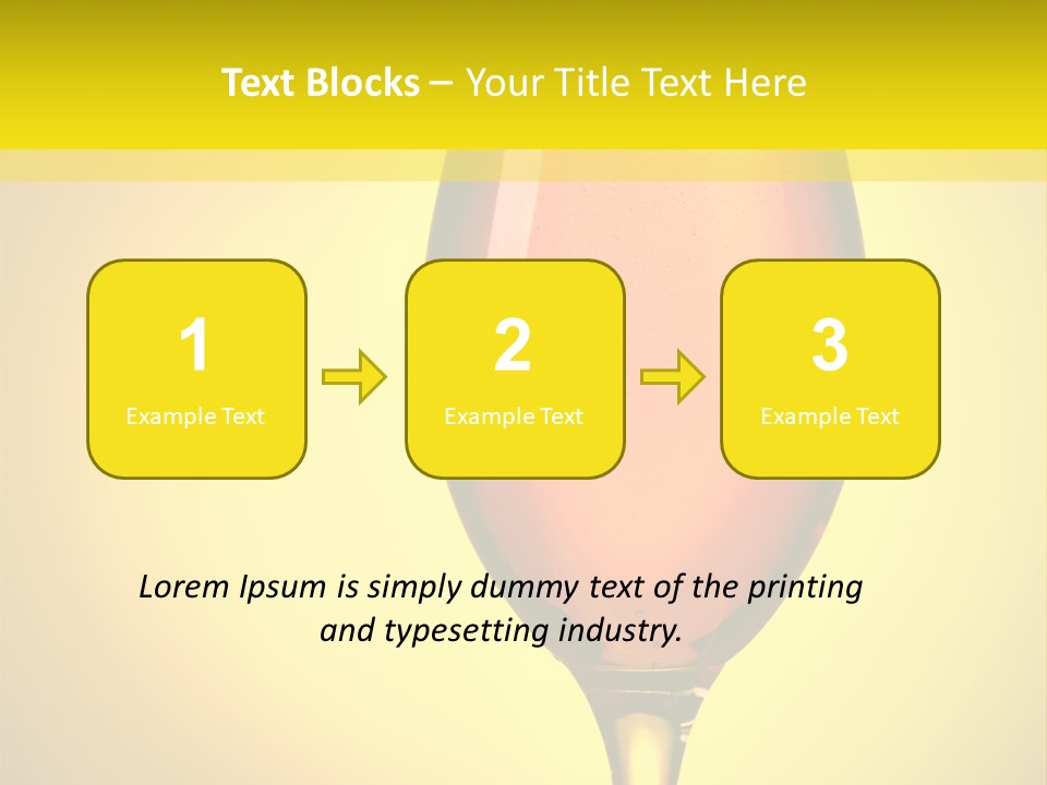 Golden White Pub PowerPoint Template