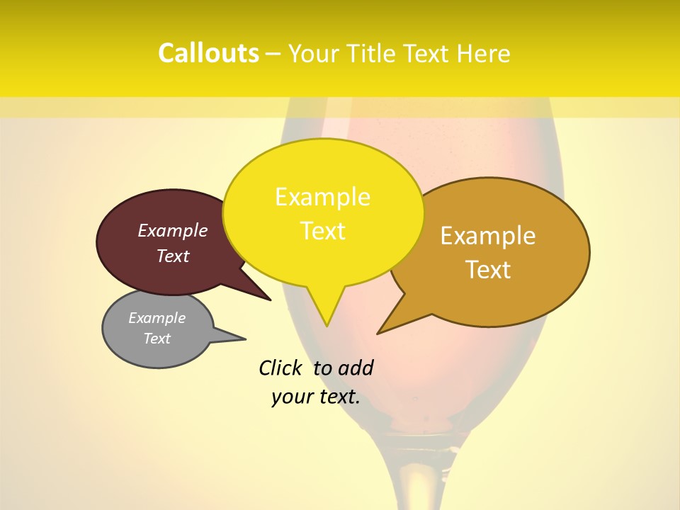 Golden White Pub PowerPoint Template