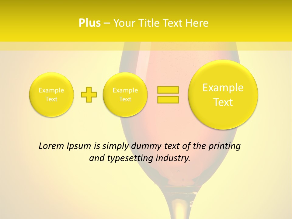 Golden White Pub PowerPoint Template
