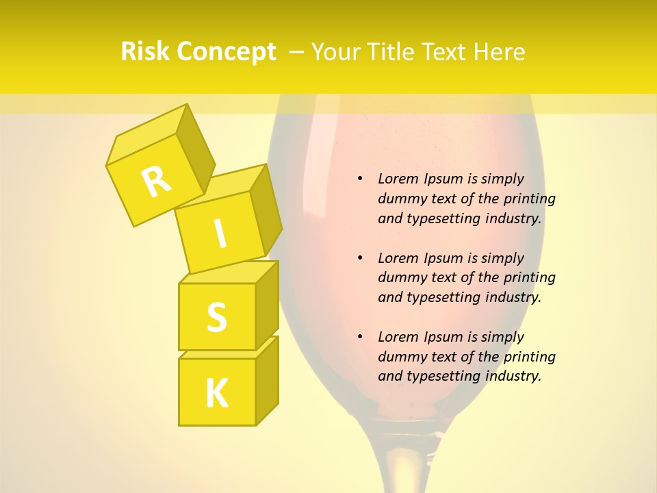 Golden White Pub PowerPoint Template