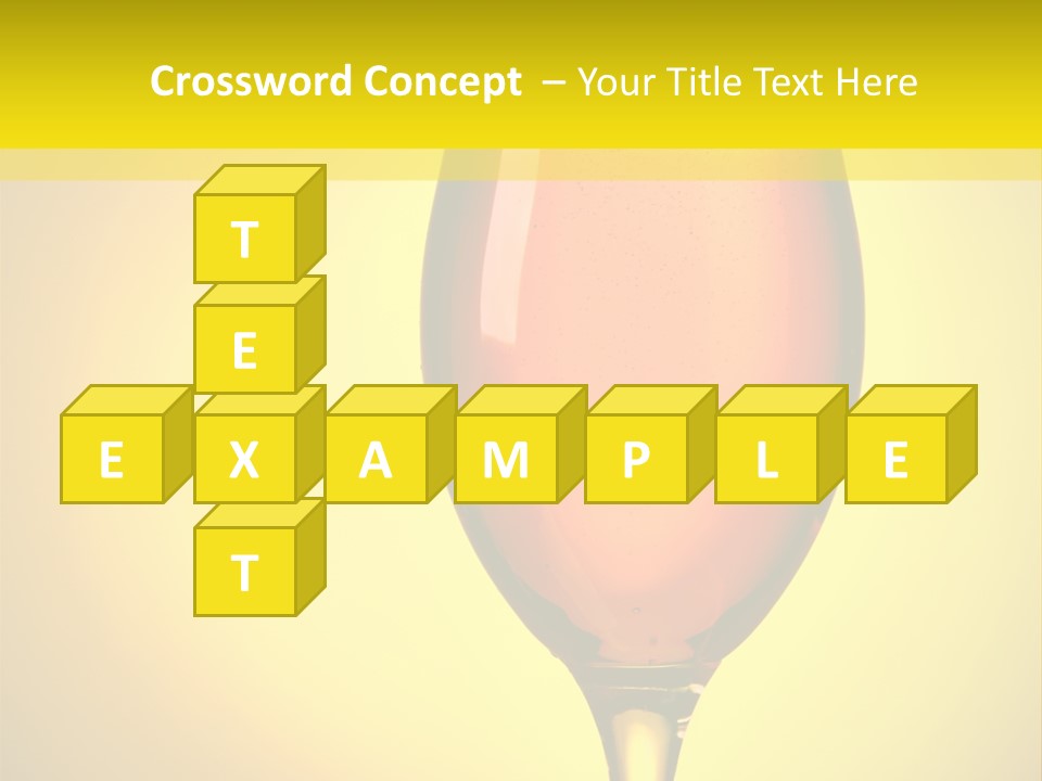 Golden White Pub PowerPoint Template